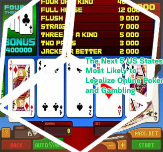 America online poker