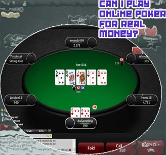 Play real money online poker