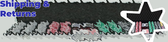 Poker set in silver case